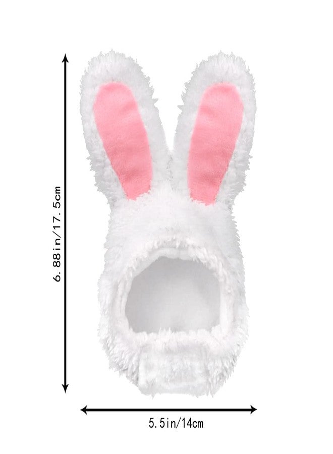 YUJUN Cat Easter Cute Costume Pet Bunny Rabbit Hat with Ears for Cats Small Dogs Puppy Easter Party Costume Accessory Headwear - Image 2